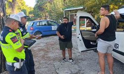 Manavgat’ta sigorta sistemi arızası sürücüye zor anlar yaşattı