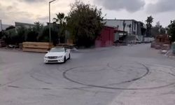 Antalya’da çocuk parkında drifte ceza