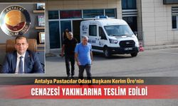 Kerim Üre'nin cenazesi yakınlarına teslim edildi