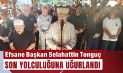 Efsane Başkan Selahattin Tonguç son yolculuğuna uğurlandı