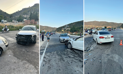 Antalya'da üç araç çarpıştı: 7 yaralı