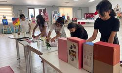 Gençlerin emeği sergiyle taçlandı