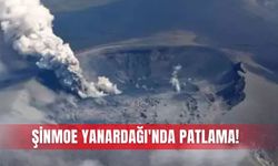 Şinmoe Yanardağı'nda patlama