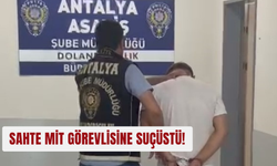 Sahte MİT görevlisine suçüstü!