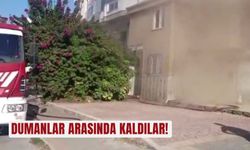 Dumanlar arasında kaldılar!