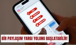 Bir paylaşım yargı yolunu başlatabilir!