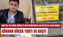 Antalya’nın köklü kuyumcusu sessizce kapandı: Gökhan Böcek yaktı ve kaçtı