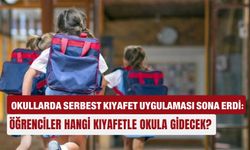 Okullarda serbest kıyafet uygulaması sona erdi: Öğrenciler hangi kıyafetle okula gidecek?
