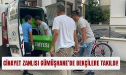 Cinayet zanlısı Gümüşhane’de bekçilere takıldı!