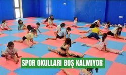 Spor okulları boş kalmıyor
