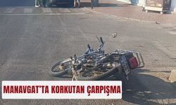 Manavgat’ta korkutan çarpışma
