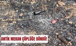 Antik mekan çöplüğe döndü!