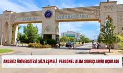 Akdeniz Üniversitesi sözleşmeli personel alım sonuçlarını açıkladı