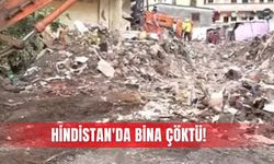 Hindistan'da bina çöktü!
