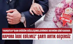 Yargıtay’dan düğün sözleşmelerinde devrim gibi karar: ‘Kapora iade edilmez’ şartı artık  geçersiz