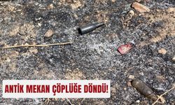 Antik mekan çöplüğe döndü!