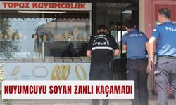 Sabah soydu, akşam yakalattı!