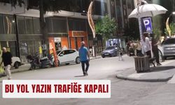 Bu yol yazın trafiğe kapalı