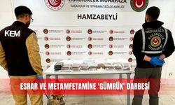 Esrar ve metamfetamine 'gümrük' darbesi
