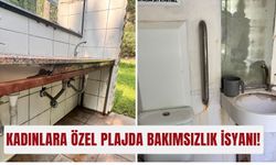 Kadınlara özel plajda bakımsızlık isyanı!