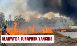 Alanya'da lunapark yangını!