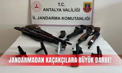 Jandarmadan kaçakçılara  büyük darbe!