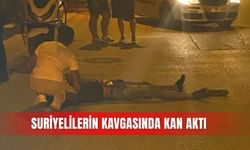 Suriyelilerin kavgasında kan aktı