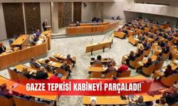 Gazze tepkisi kabineyi parçaladı!