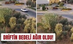 Driftin bedeli ağır oldu!