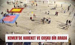 Kemer'de hareket ve coşku bir arada