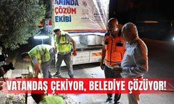 Vatandaş çekiyor, belediye çözüyor!