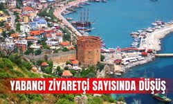 Yabancı ziyaretçi sayısında düşüş