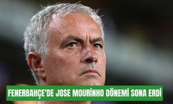 Fenerbahçe'de Jose Mourinho dönemi sona erdi