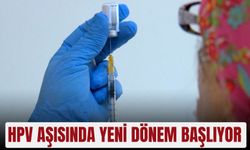 HPV aşısında yeni dönem başlıyor