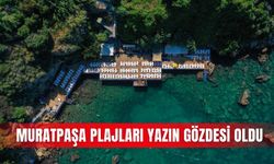 Muratpaşa plajları yazın gözdesi oldu