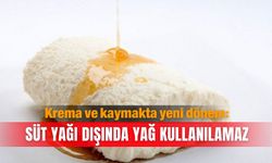 Krema ve kaymakta yeni dönem: Süt yağı dışında yağ kullanılamaz