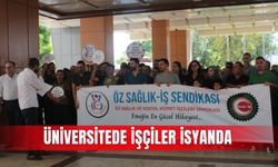 Üniversitede işçiler isyanda