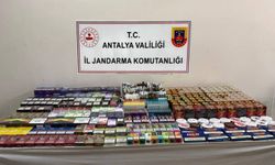 Kemer’de kaçak ürün baskını