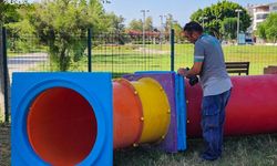 Köpek Eğitim Parkı'na yeni parkurlar