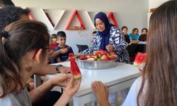 Karpuz Şenliği’nde doyasıya eğlendiler