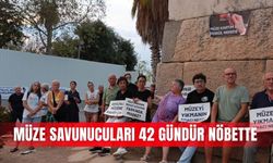 Müze Savunucuları 42 gündür nöbette