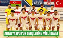 Antalyaspor'un gençlerine milli davet