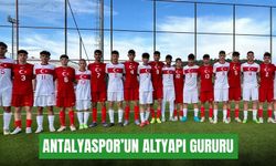 Antalyaspor’un altyapı gururu