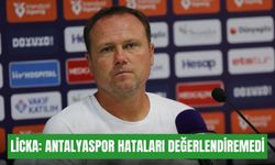 Licka: Antalyaspor hataları değerlendiremedi