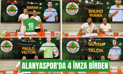 Alanyaspor'da 4 yeni isimle sözleşme imzalandı