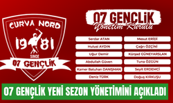 07 Gençlik yeni sezon yönetimini açıkladı