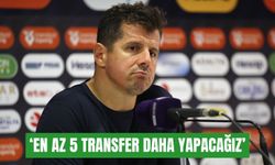 Belözoğlu: En az 5 transfer daha yapacağız