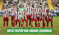 Antalyaspor’dan Ankara çıkarması