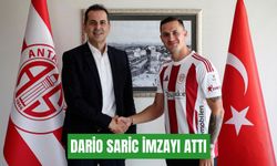 Antalyaspor'da Dario Saric imzayı attı