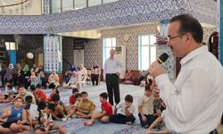Yaz Kur'an kursları coşkulu törenle sona erdi